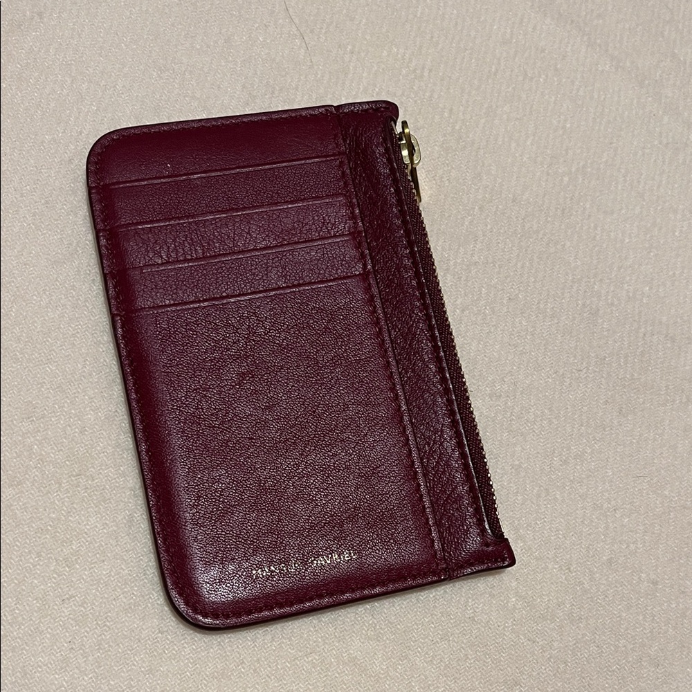 Zip card holder